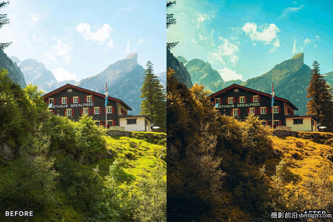 经典电影风光Lightroom预设Landscape Cinematic Lightroom Presets