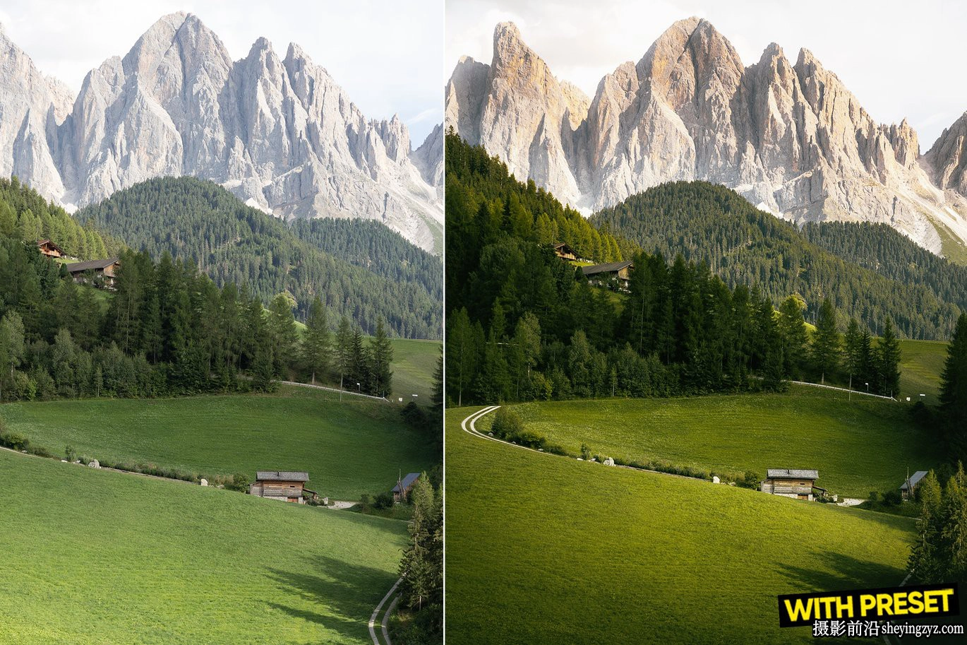 多洛米蒂风光调色LR预设 ARTA - Dolomites Tone Lightroom Presets
