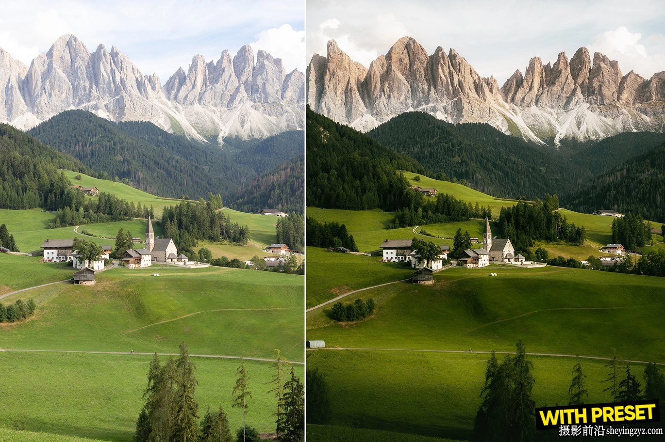 多洛米蒂风光调色LR预设 ARTA - Dolomites Tone Lightroom Presets