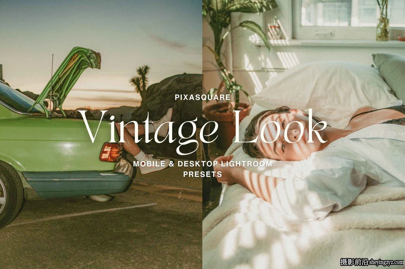 10种柔和电影胶片色彩Lr预设 Vintage Film Look Lightroom Presets