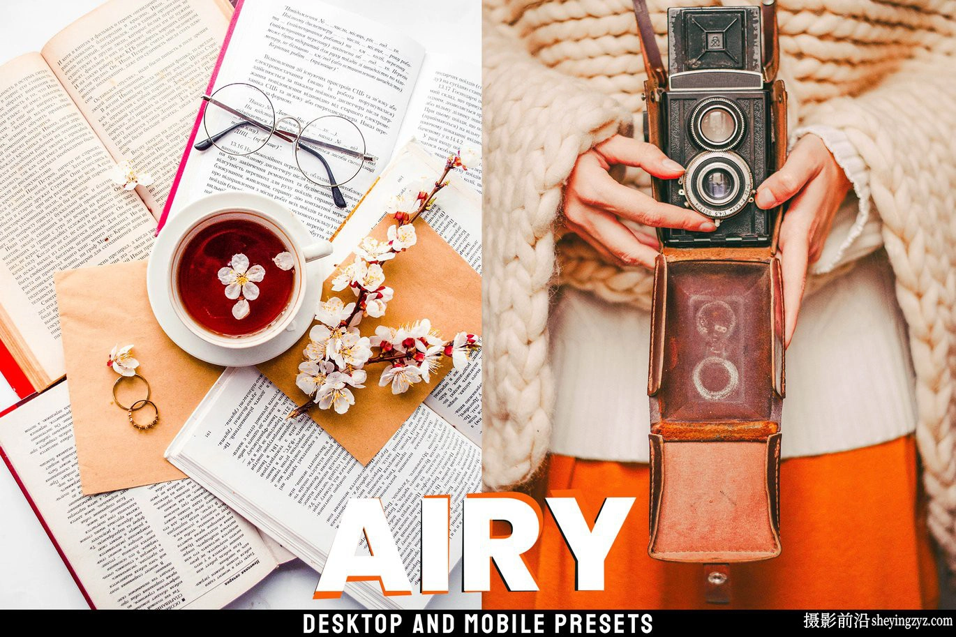 明亮电影胶片色彩LR预设及手机版lr预设 Airy Lightroom Presets