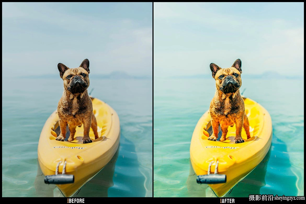 10种旅拍海洋电影风光lr预设及手机版lr预设Ocean Lightroom Presets