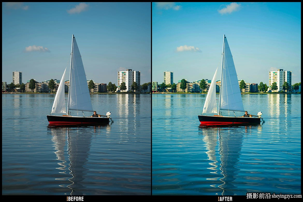 10种旅拍海洋电影风光lr预设及手机版lr预设Ocean Lightroom Presets