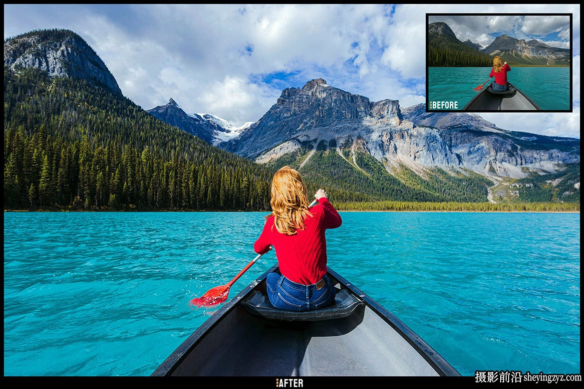 10种旅拍海洋电影风光lr预设及手机版lr预设Ocean Lightroom Presets