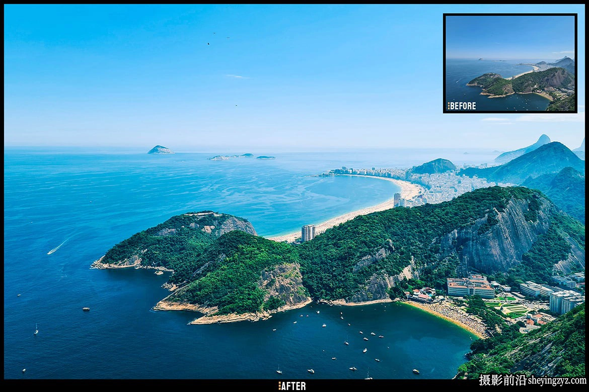 10种旅拍海洋电影风光lr预设及手机版lr预设Ocean Lightroom Presets
