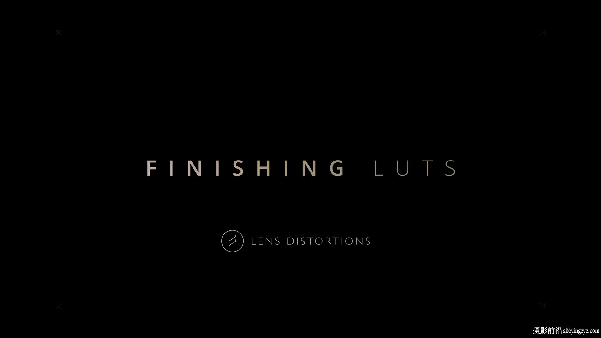 2024高级电影后期调色LUT合集Lens Distortions Finishing LUTS™