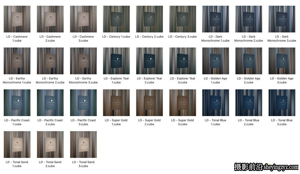 2024高级电影后期调色LUT合集Lens Distortions Finishing LUTS™