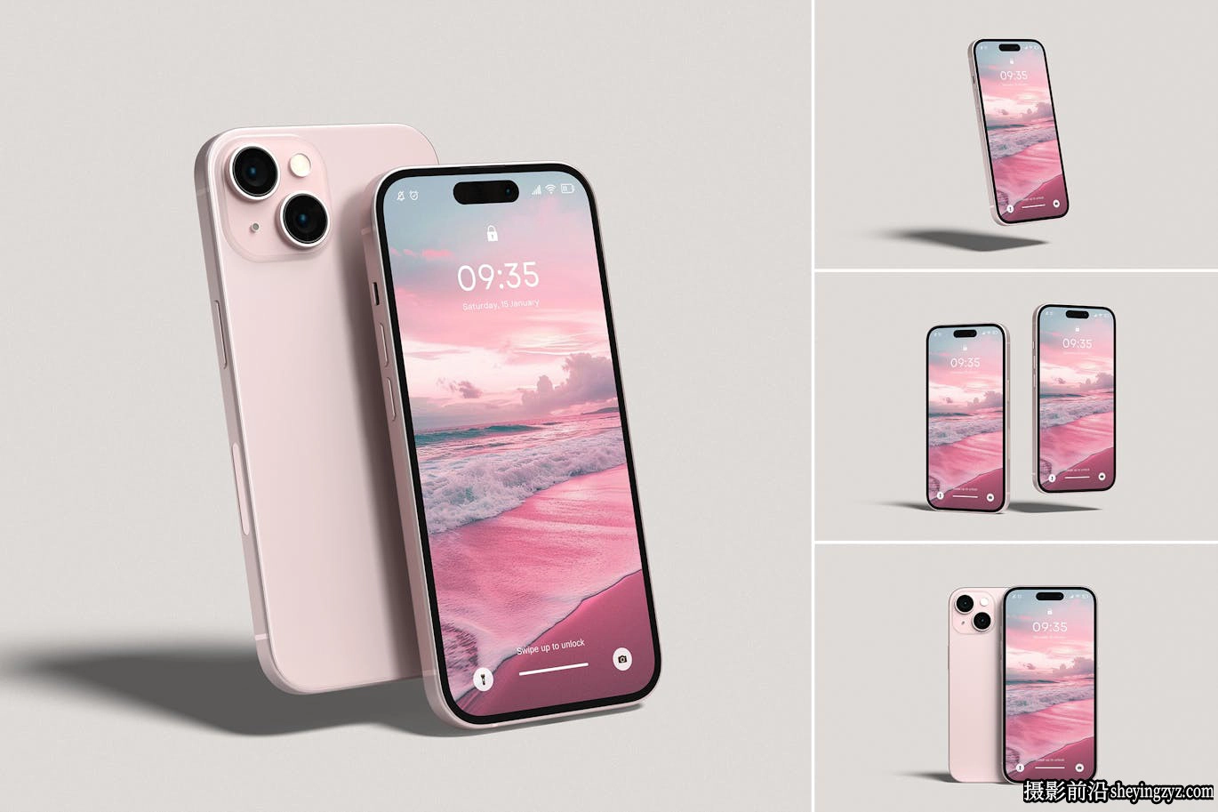 iPhone15手机样机,Iphone样机模型