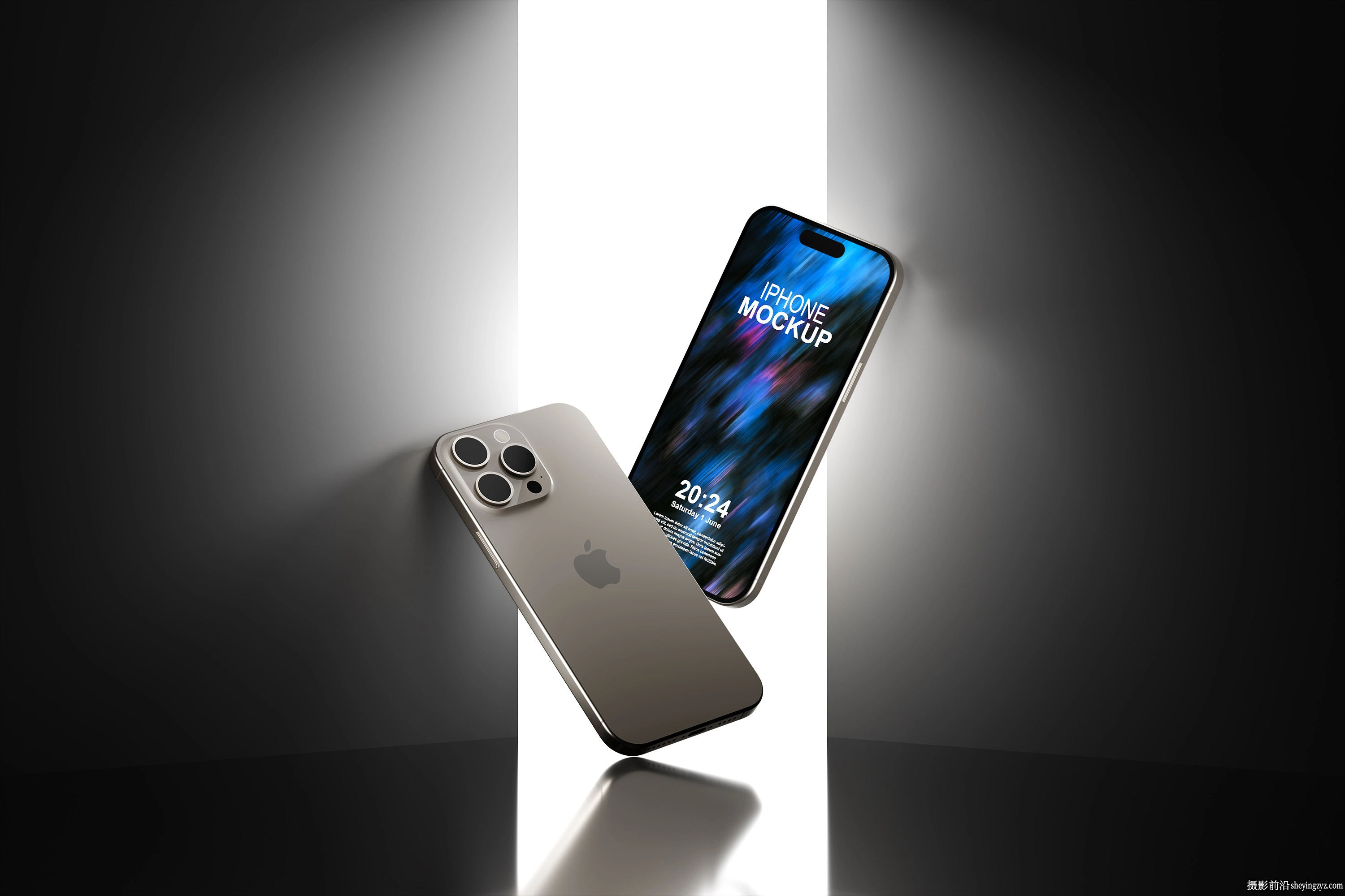 Iphone15Pro手机样机,Iphone样机模型