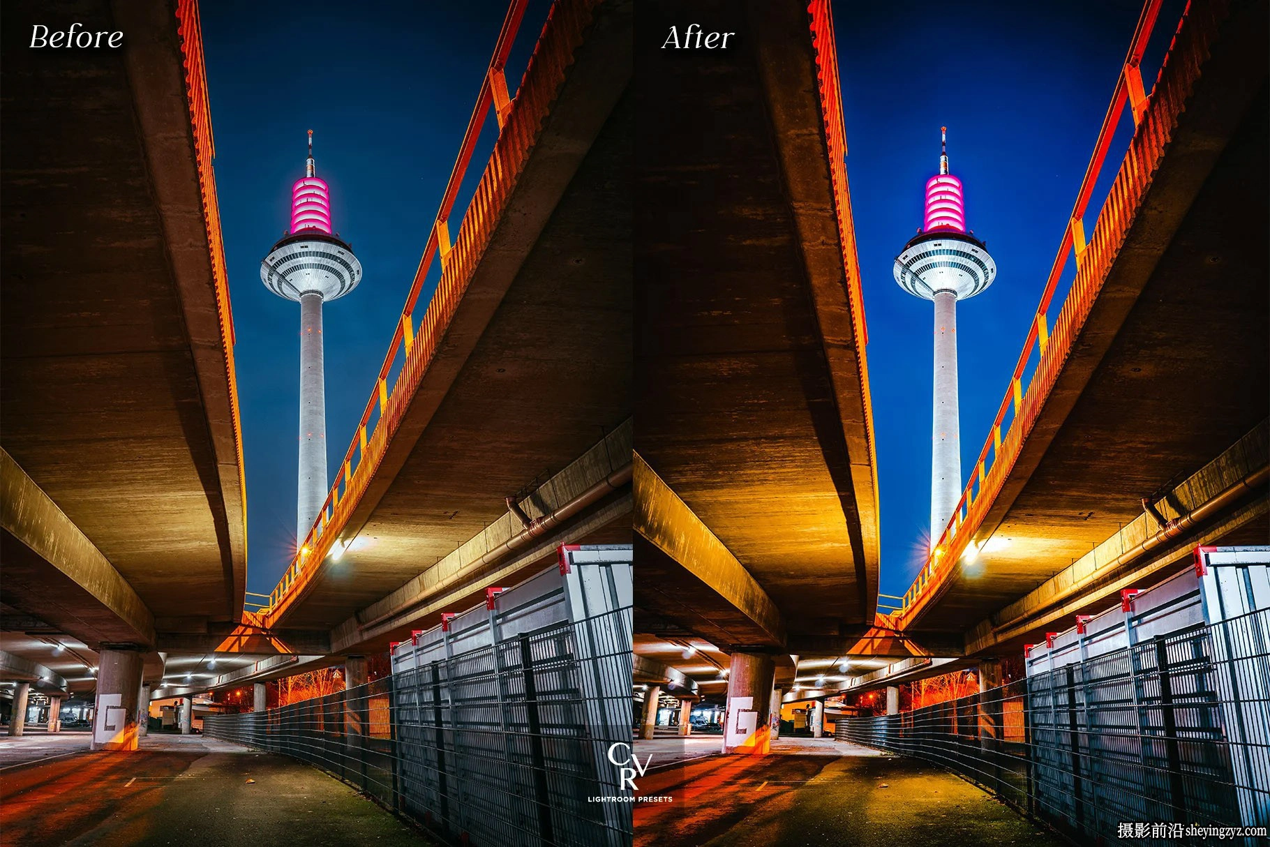 街头摄影城市夜景风光调色Lr预设 Night City Lightroom Presets