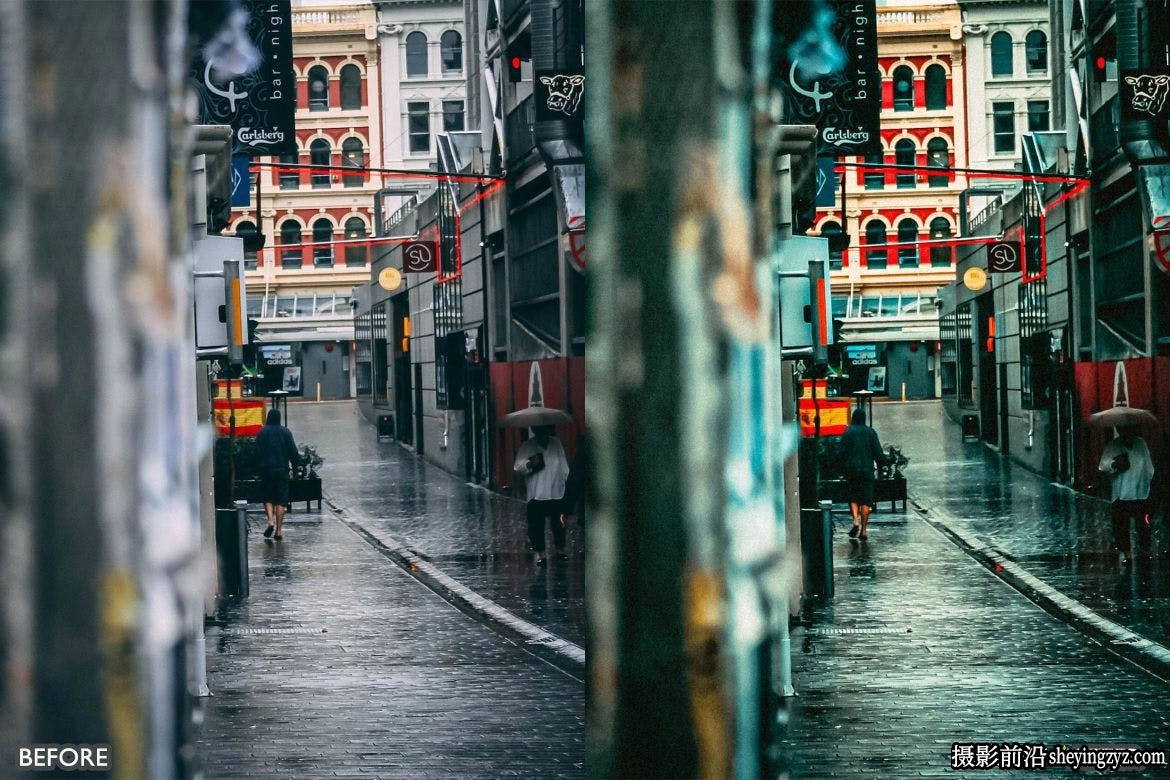 城市街头电影风光调色LR预设 Cinematic Street Lightroom Presets