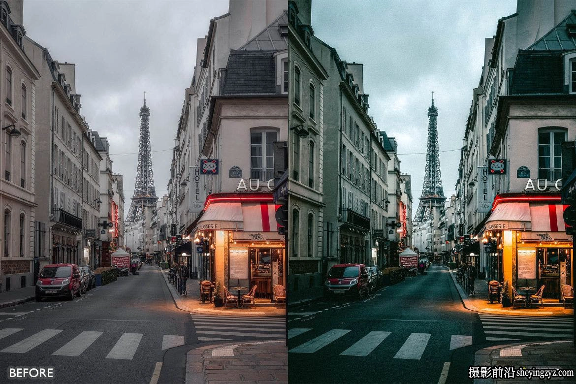 城市街头电影风光调色LR预设 Cinematic Street Lightroom Presets