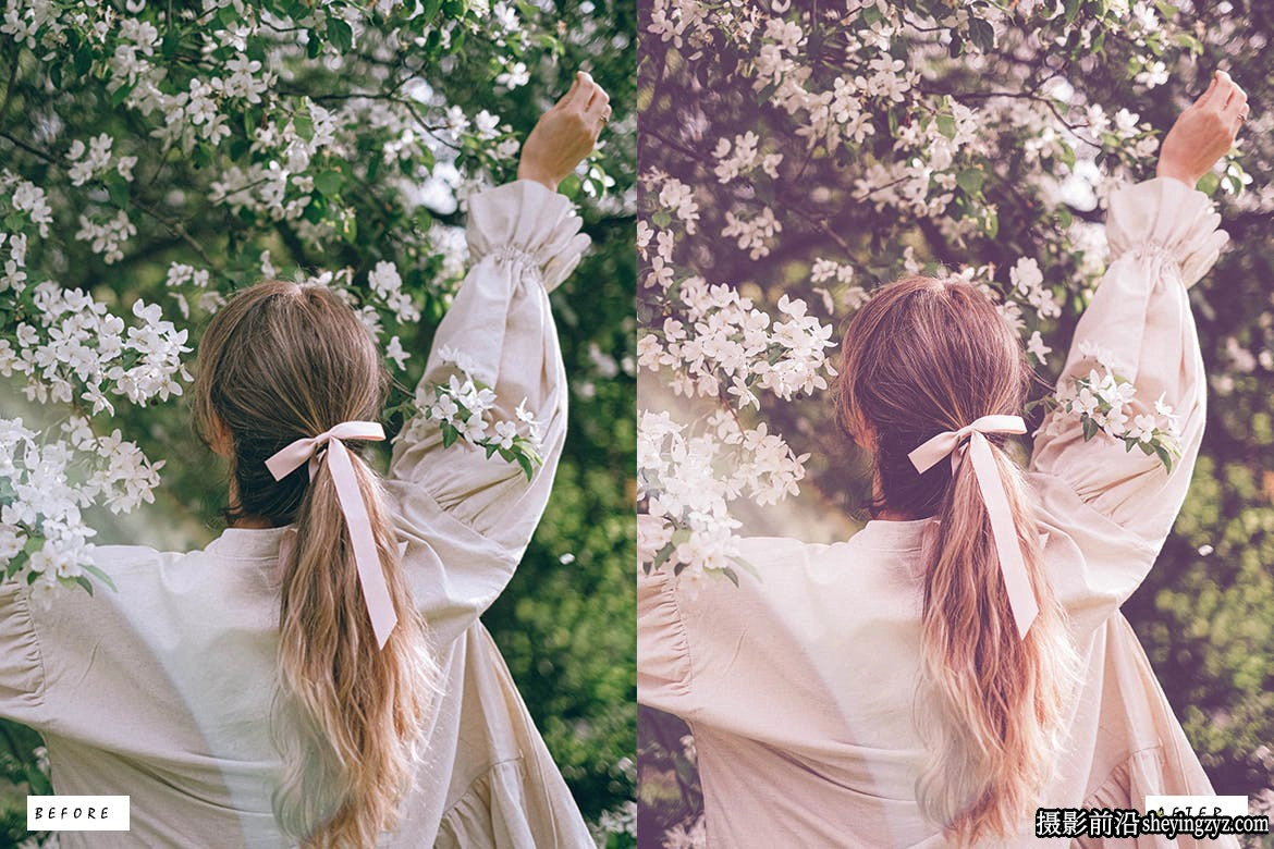 春季柔和胶片人像调色Lr预设 Spring Premium Lightroom Presets