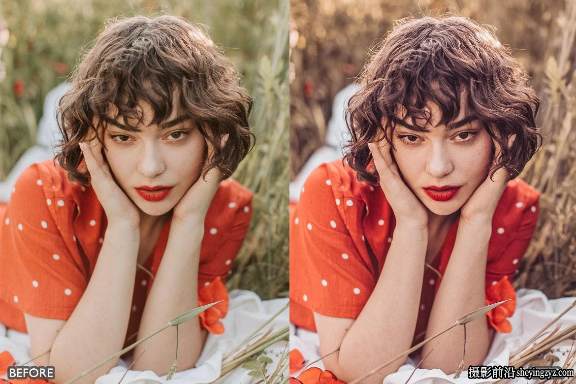 波西米亚风格电影人像LR预设 Boho Look Moody Lightroom Preset