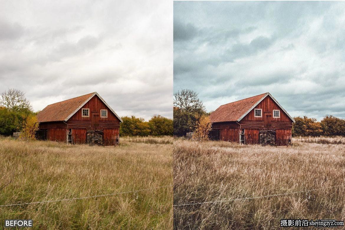 经典秋季电影风光lr预设 Autumn Fall Landscape Lightroom Presets