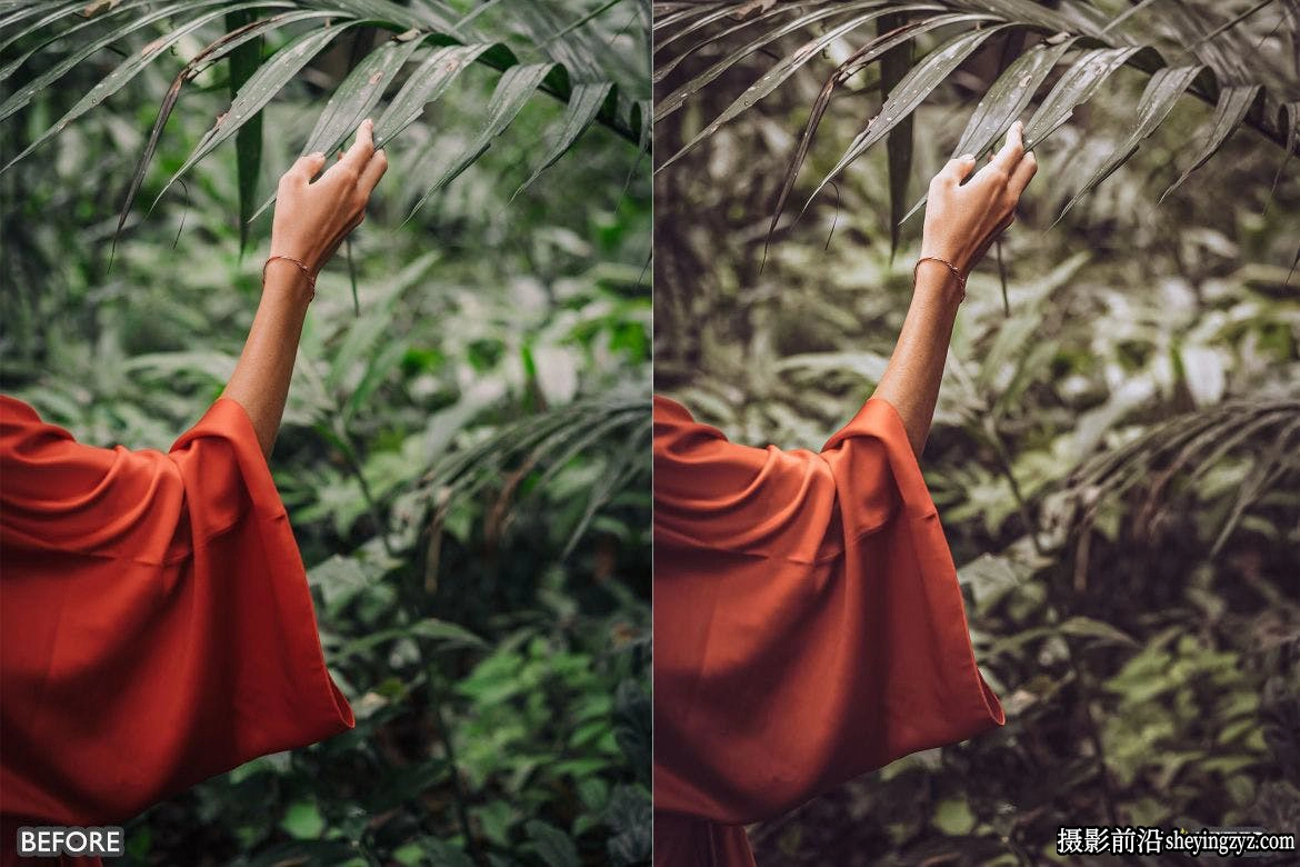 情绪电影胶片人像LR预设 Forest Moody Travel Lightroom Presets