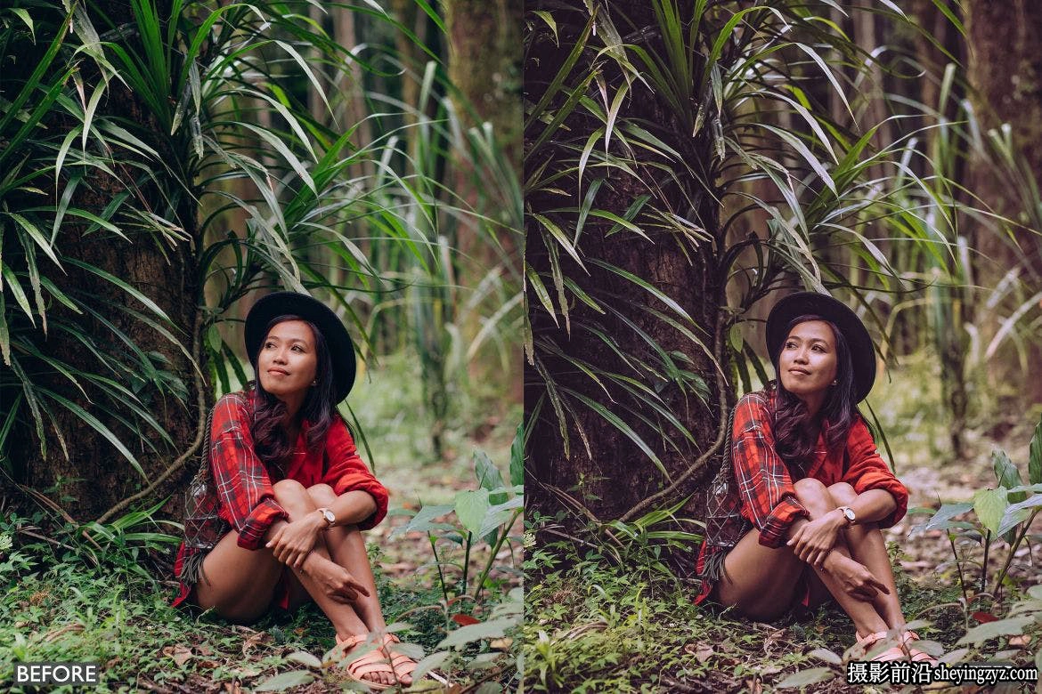 情绪电影胶片人像LR预设 Forest Moody Travel Lightroom Presets