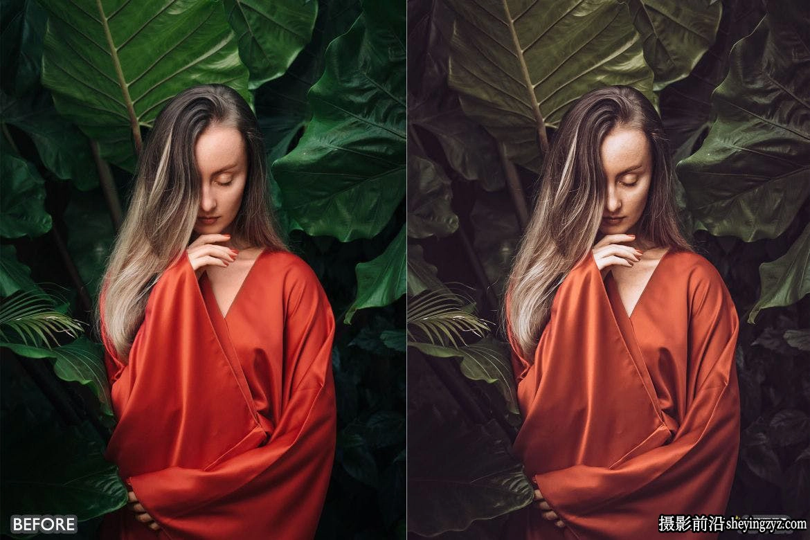情绪电影胶片人像LR预设 Forest Moody Travel Lightroom Presets