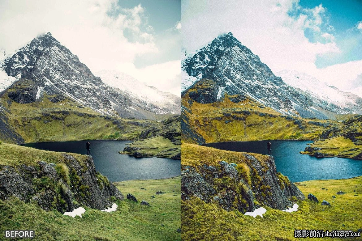 旅拍电影风光Lightroom预设Cinematic Landscape Lightroom Presets