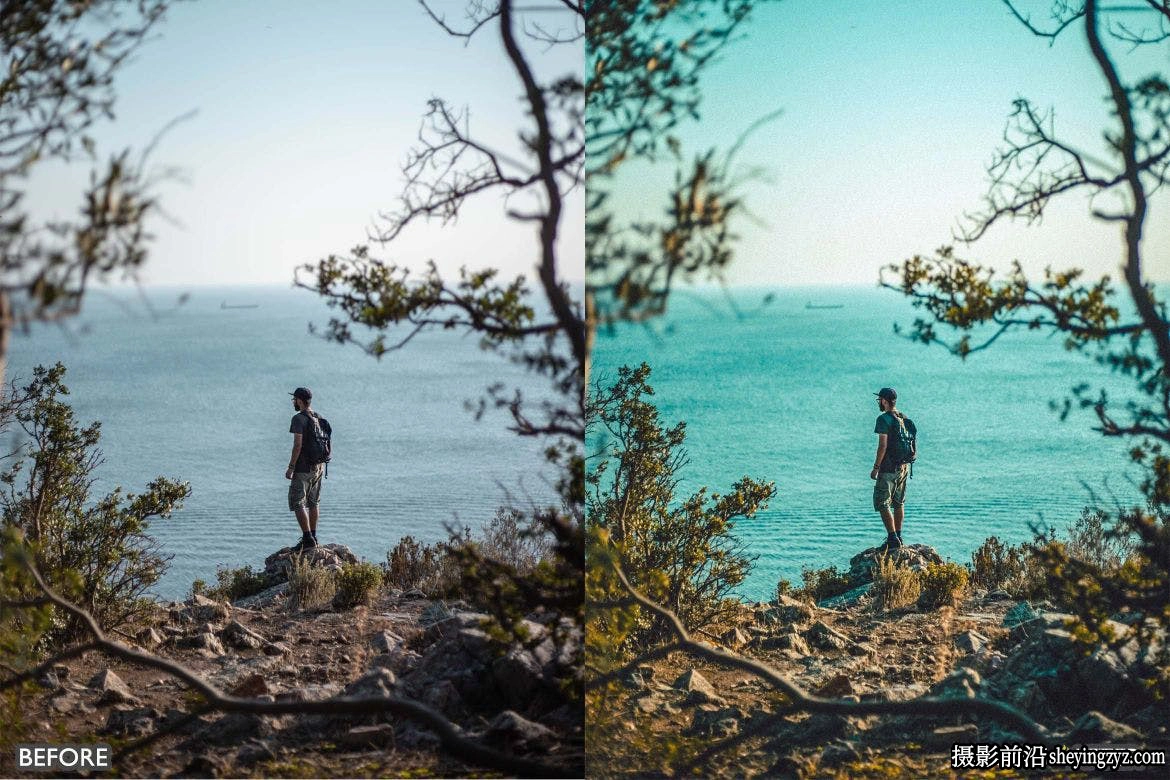 旅拍电影风光Lightroom预设Cinematic Landscape Lightroom Presets