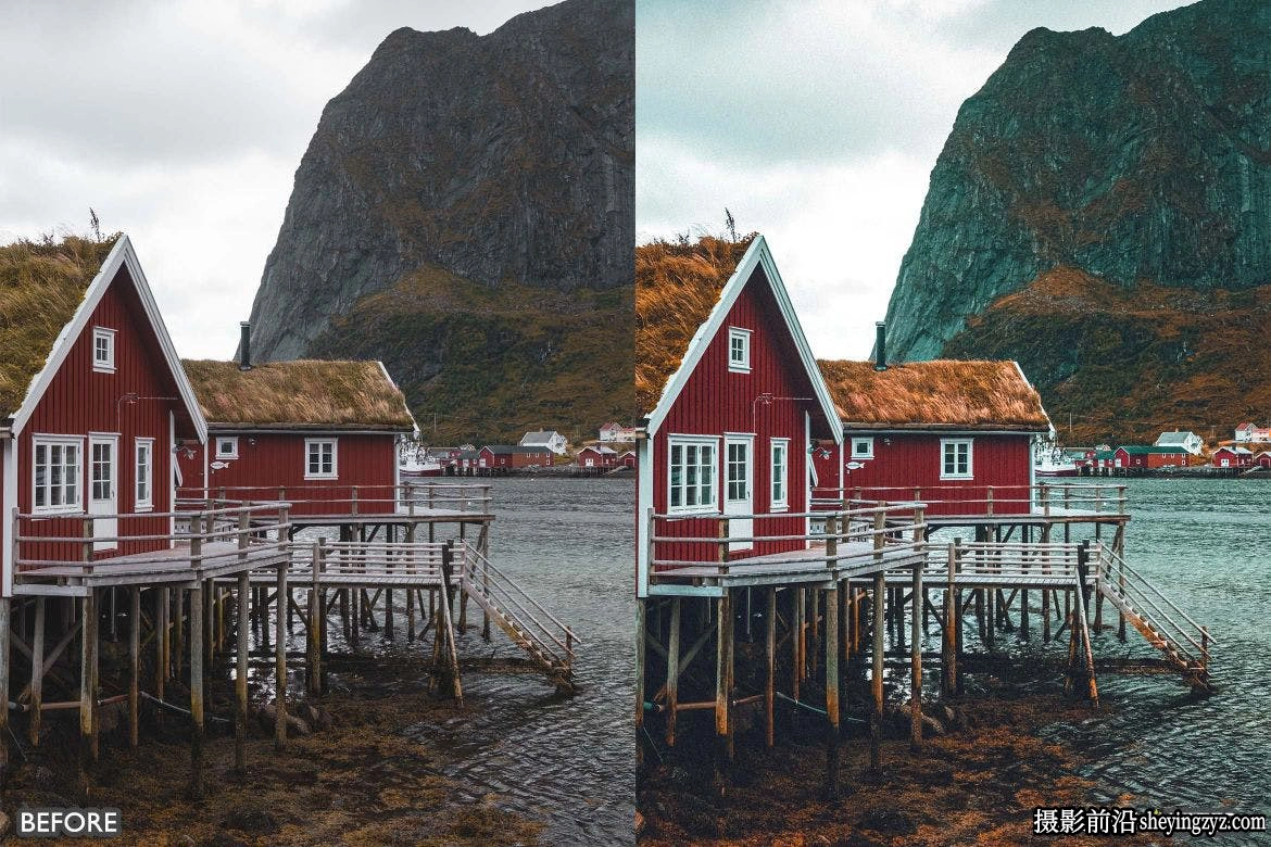 旅拍电影风光Lightroom预设Cinematic Landscape Lightroom Presets