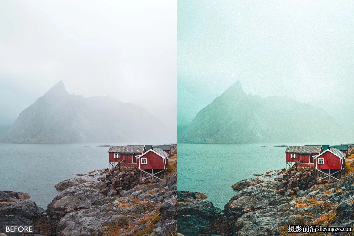 旅拍电影风光Lightroom预设Cinematic Landscape Lightroom Presets