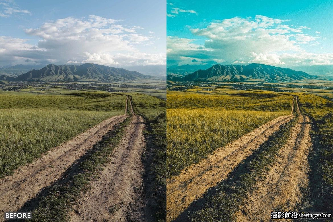 旅拍电影风光Lightroom预设Cinematic Landscape Lightroom Presets