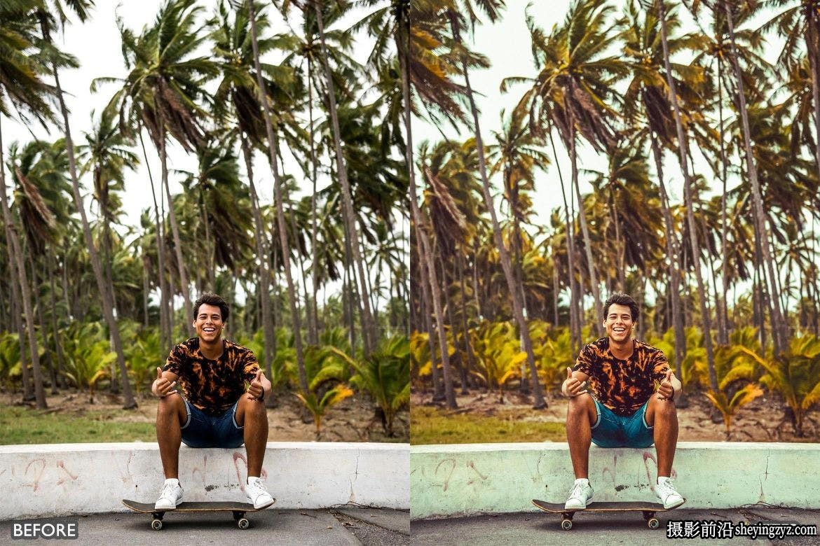 夏季旅行人像LR预设及手机lr预设 Summer Travel Lightroom Presets