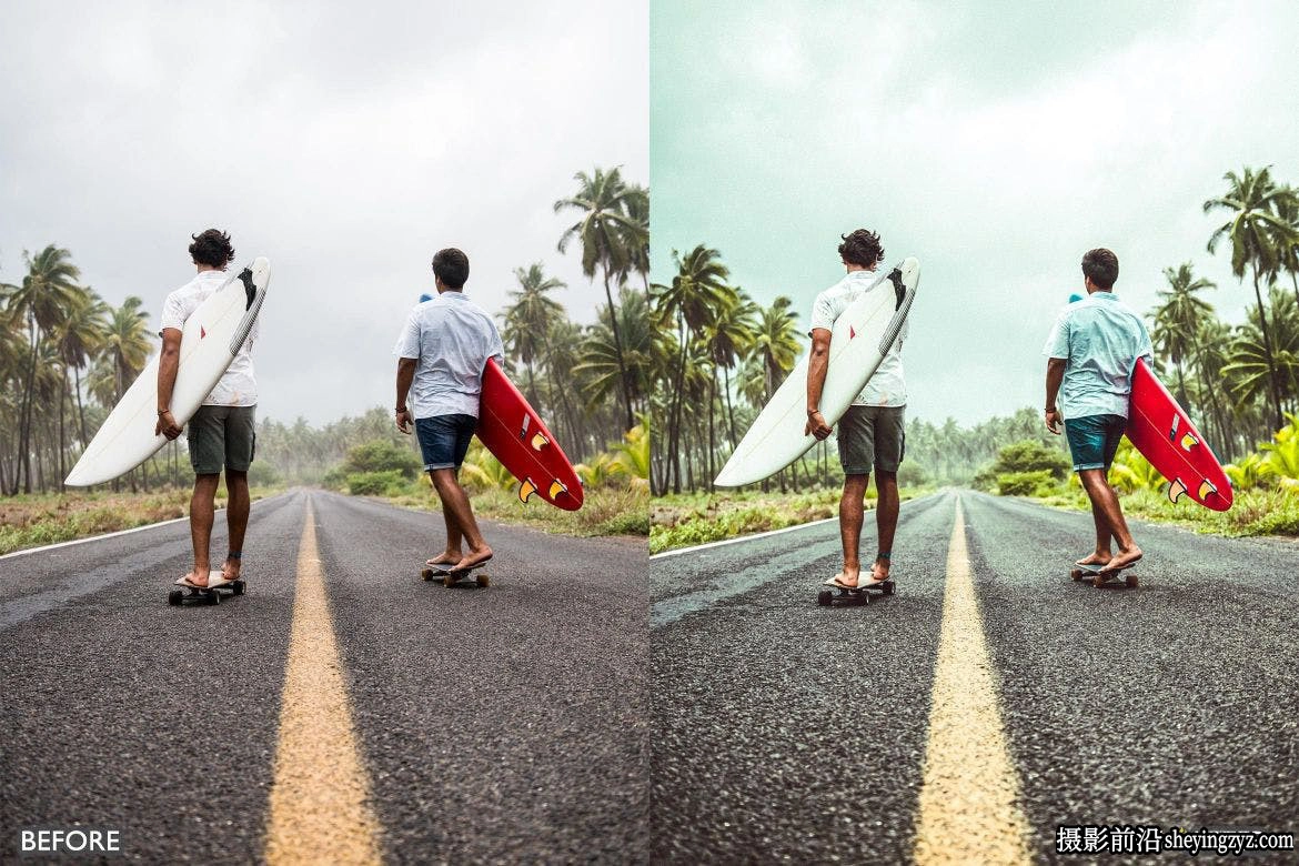 夏季旅行人像LR预设及手机lr预设 Summer Travel Lightroom Presets