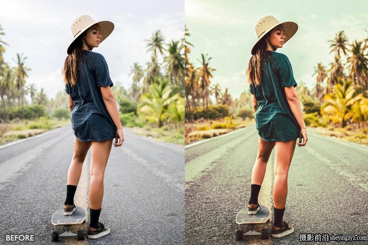 夏季旅行人像LR预设及手机lr预设 Summer Travel Lightroom Presets