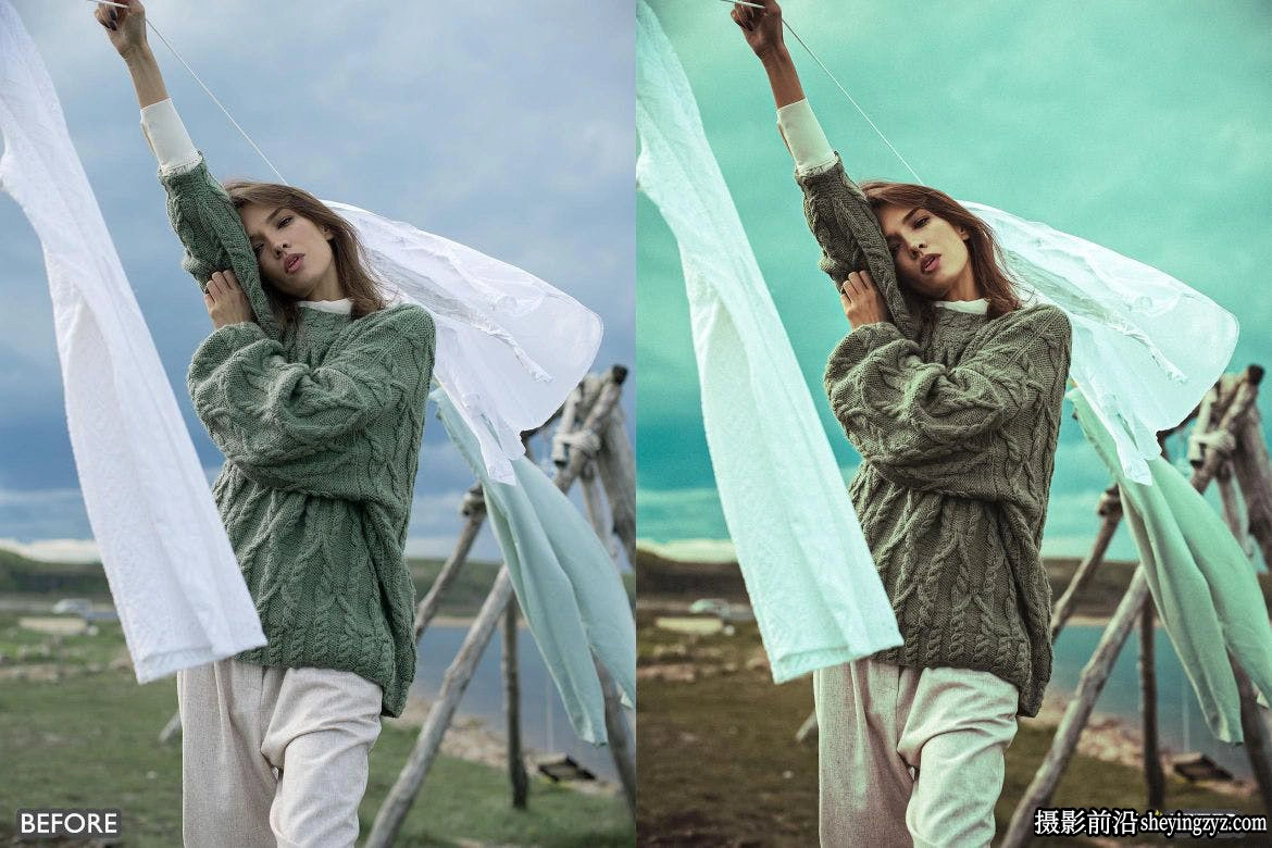 10电影胶片效果人像Lr预设 Cinematic Film Look Lightroom Presets
