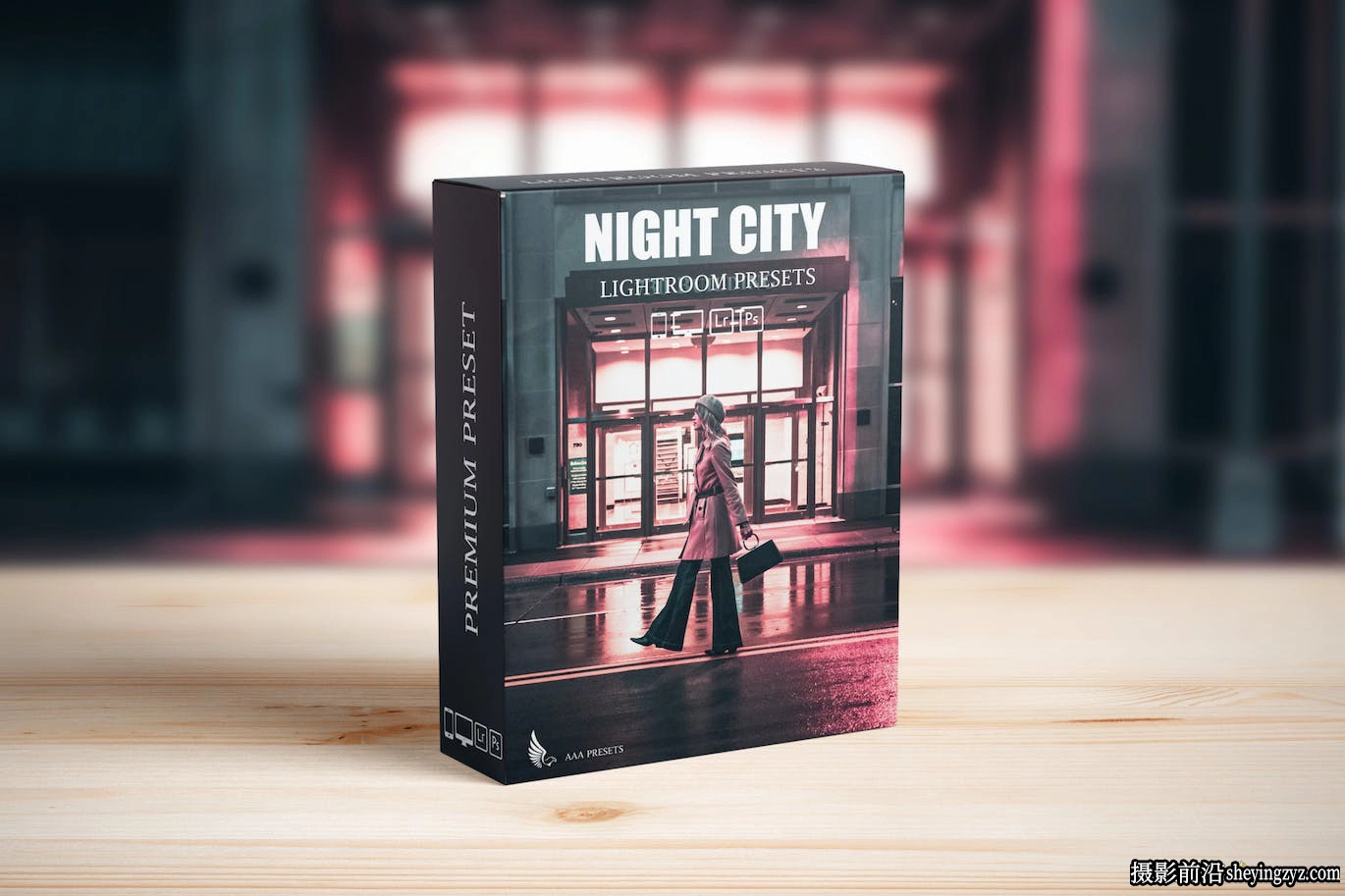 HDR城市夜景Lr预设及手机lr预设 HDR Night Neon Lightroom Presets