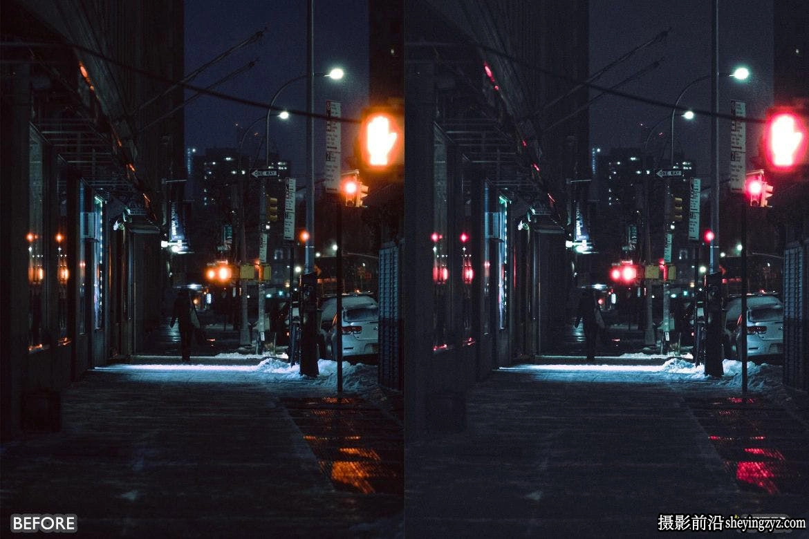 HDR城市夜景Lr预设及手机lr预设 HDR Night Neon Lightroom Presets