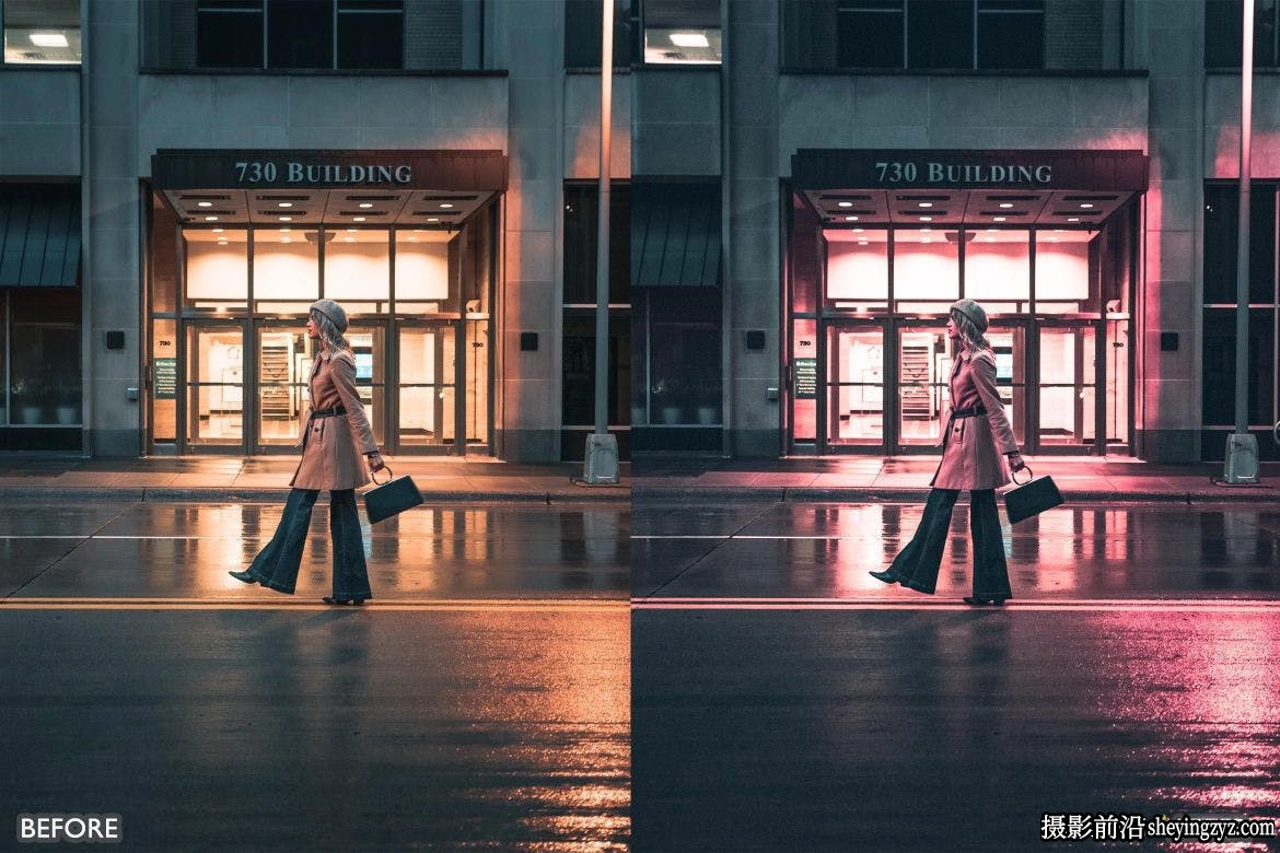 HDR城市夜景Lr预设及手机lr预设 HDR Night Neon Lightroom Presets