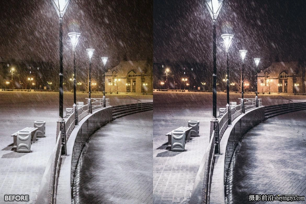 HDR城市夜景Lr预设及手机lr预设 HDR Night Neon Lightroom Presets