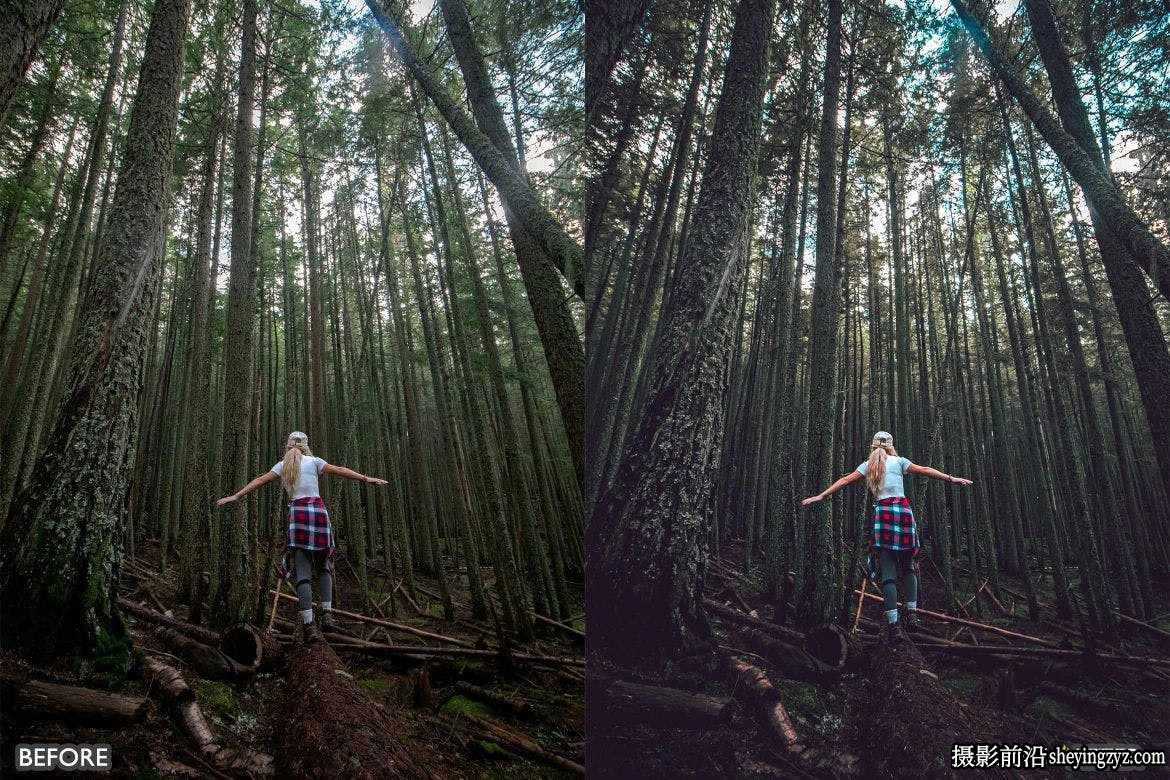 黑暗情绪旅拍人像Lr预设及手机版lr预设 Moody Lightroom Presets