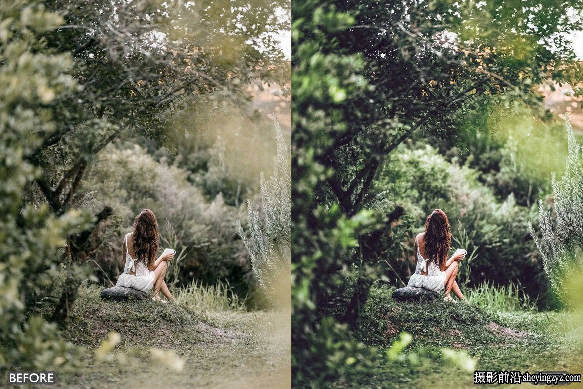 黑暗情绪旅拍人像Lr预设及手机版lr预设 Moody Lightroom Presets