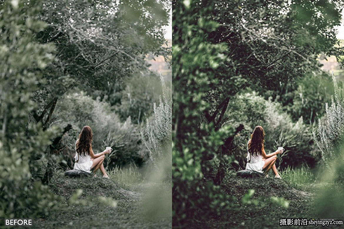 黑暗情绪旅拍人像Lr预设及手机版lr预设 Moody Lightroom Presets