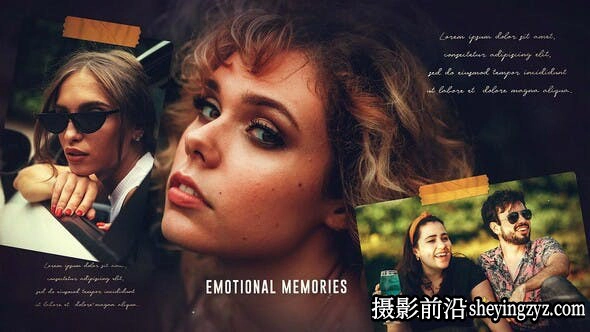 AE模板- 美好回忆照片相册片头Lovely Memories Slideshow