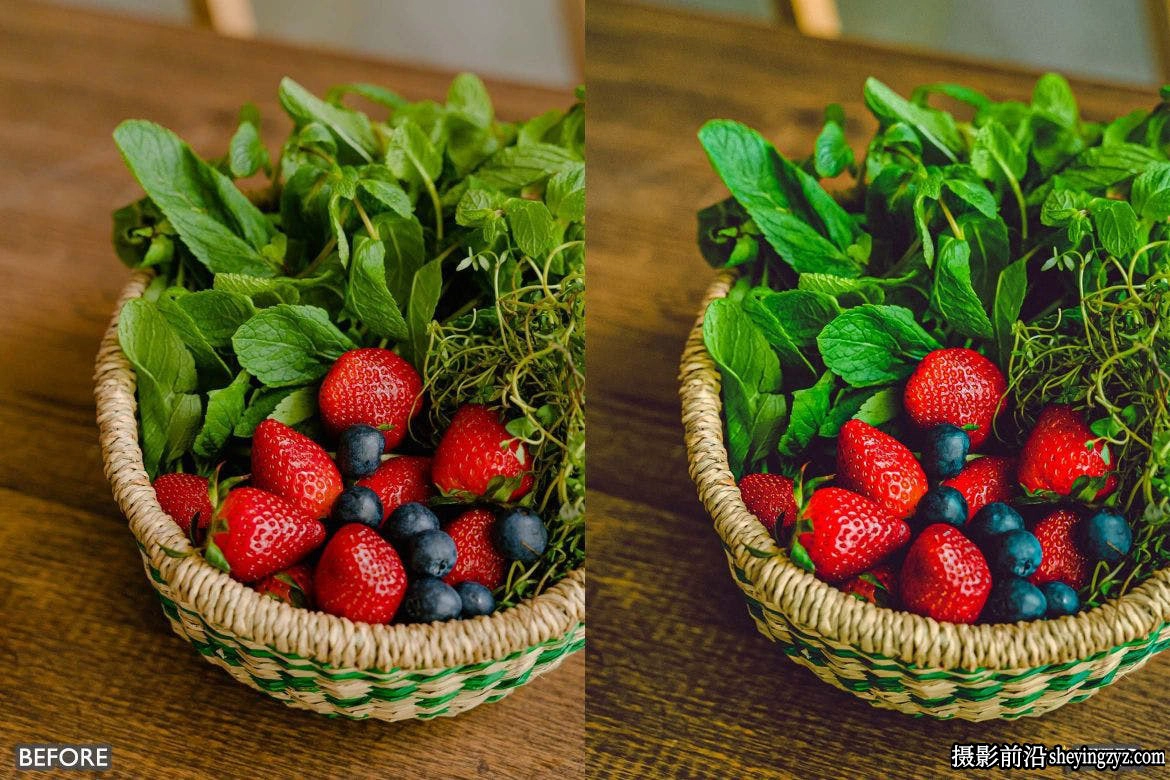 美食烹饪摄影调色Lr预设 Food Photography Lightroom Presets