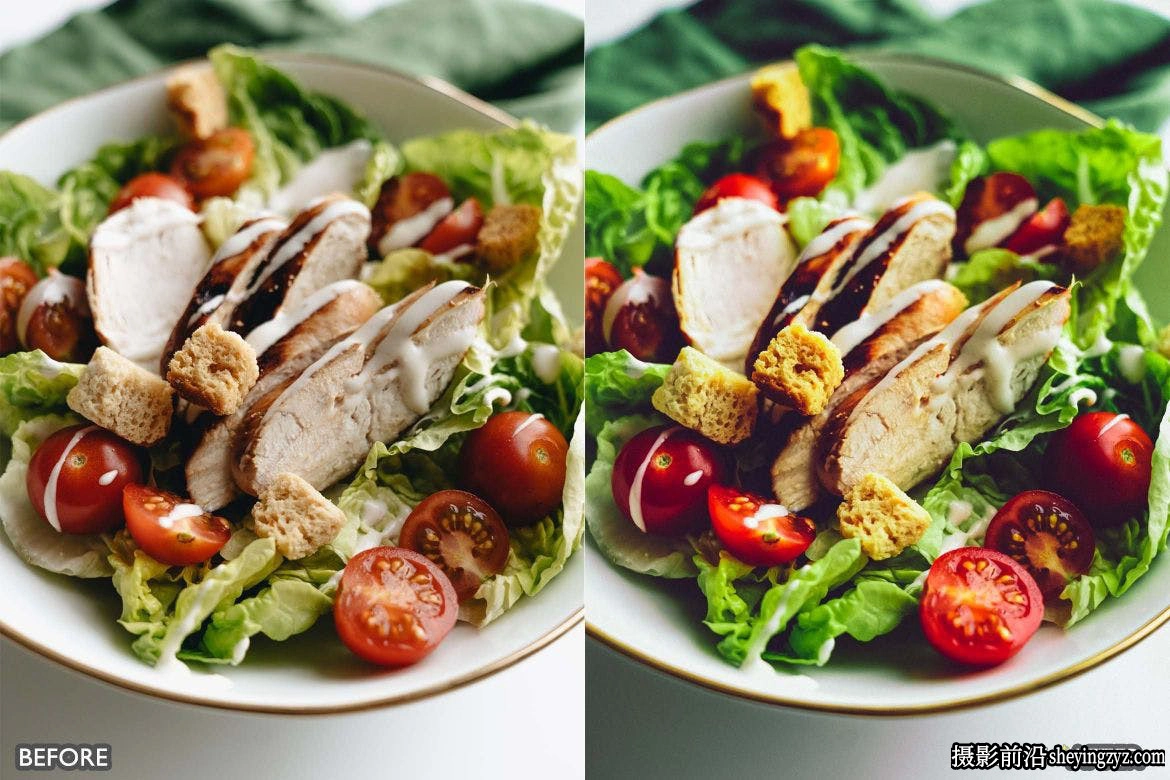 美食烹饪摄影调色Lr预设 Food Photography Lightroom Presets