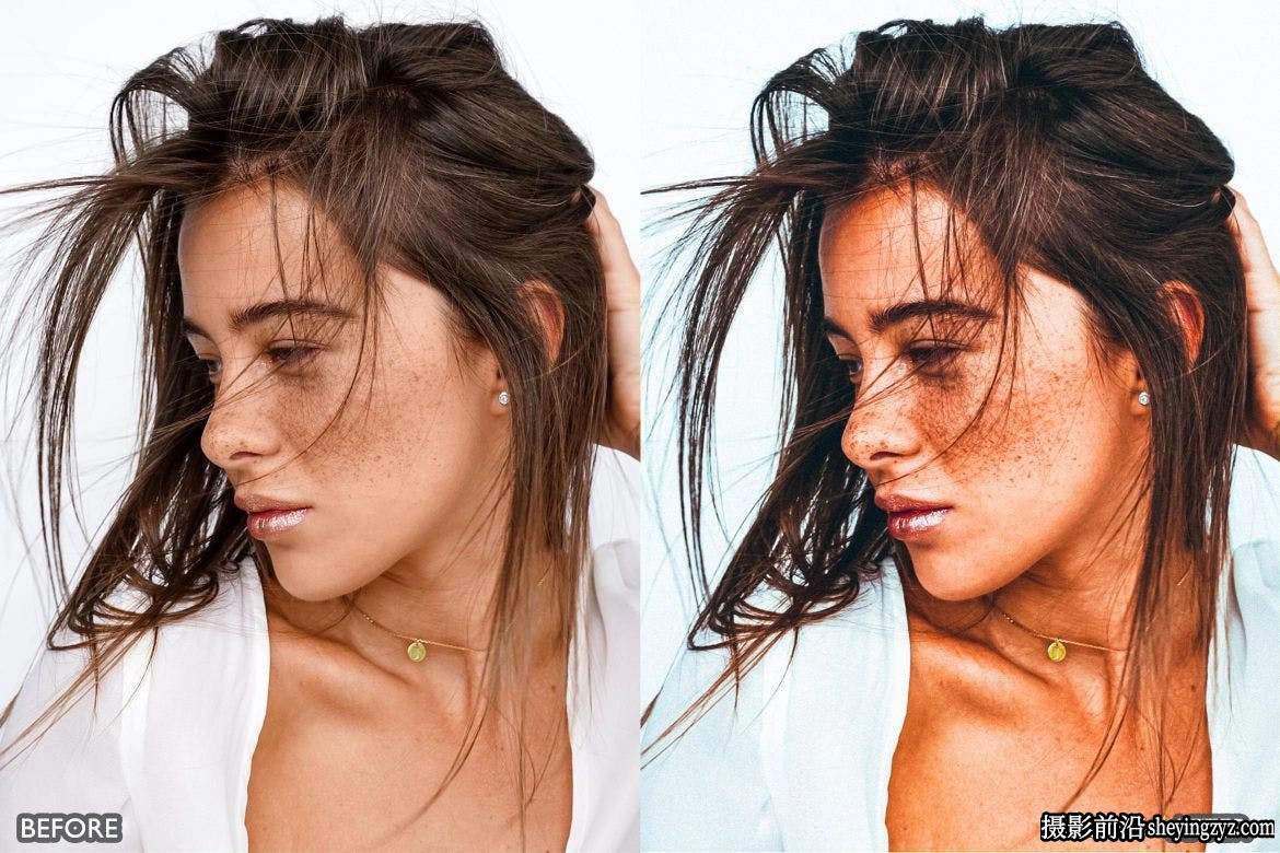 温暖人像皮肤修饰Lightroom预设 Skin Retouch Lightroom Presets