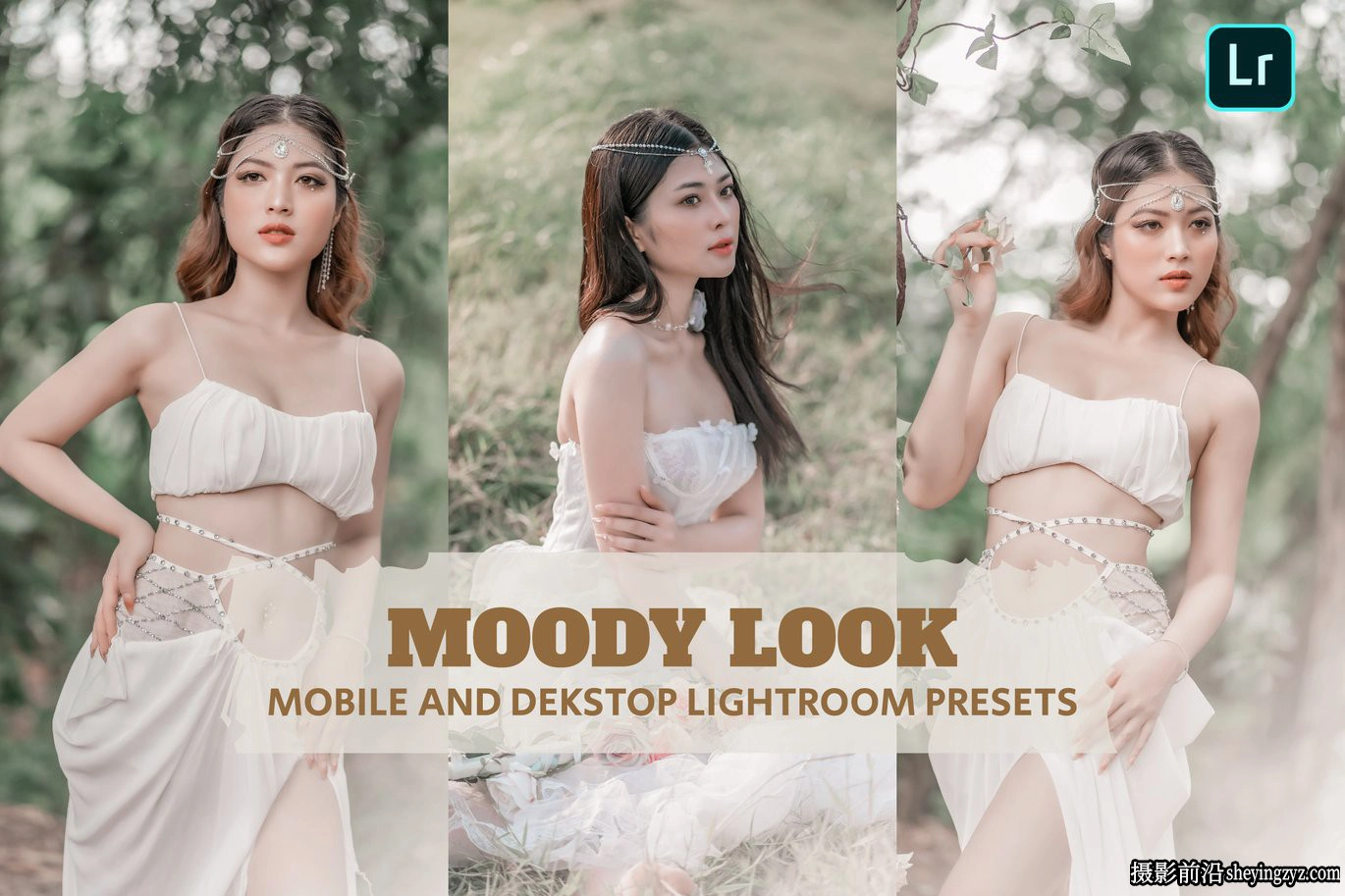 柔和唯美电影胶片人像Lightroom预设Moody Look Lightroom Presets