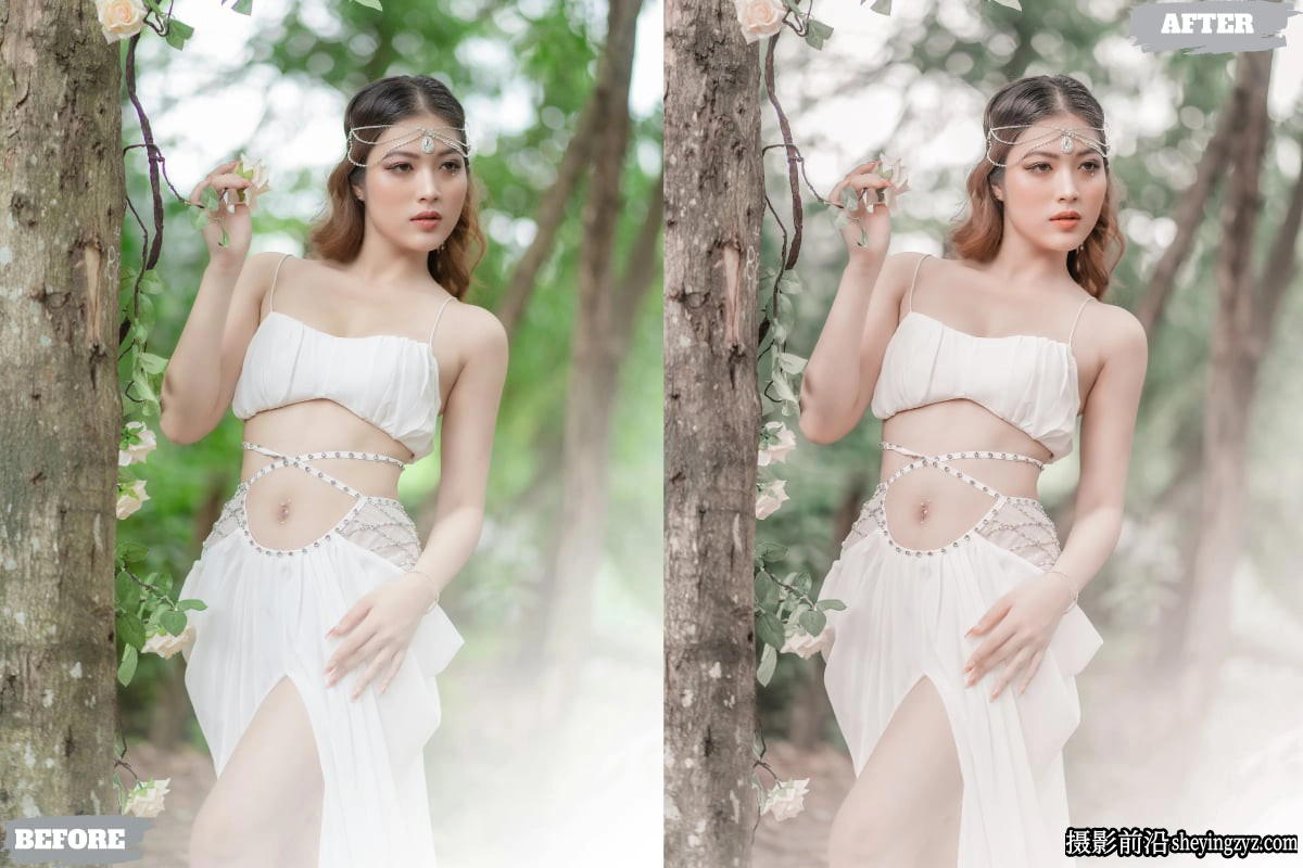 柔和唯美电影胶片人像Lightroom预设Moody Look Lightroom Presets