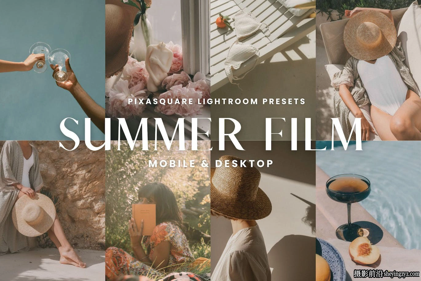 电影模拟胶片人像Lr预设及手机lr预设Summer Film Lightroom Presets