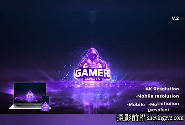 AE模板-能量感冲击Logo动画模板- Powerful Impact Logo