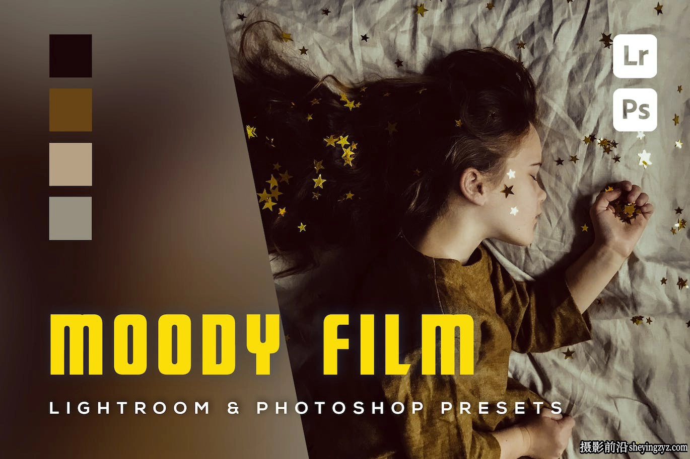 电影胶片情绪人像LR预设手机lr预设Moody Film Lightroom Presets