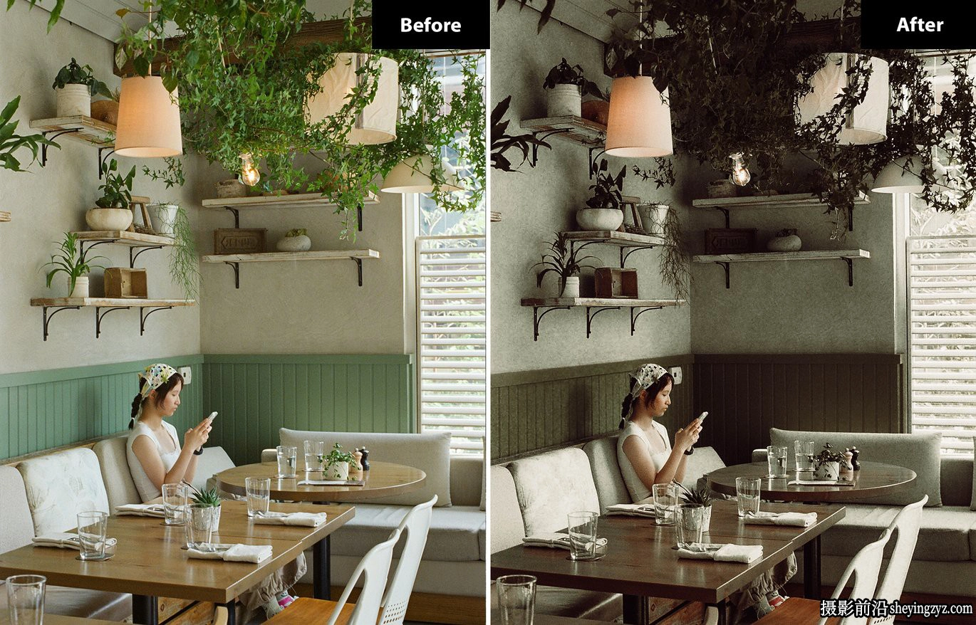 复古胶片色彩lr预设及手机lr预设Pineaple color Lightroom presets