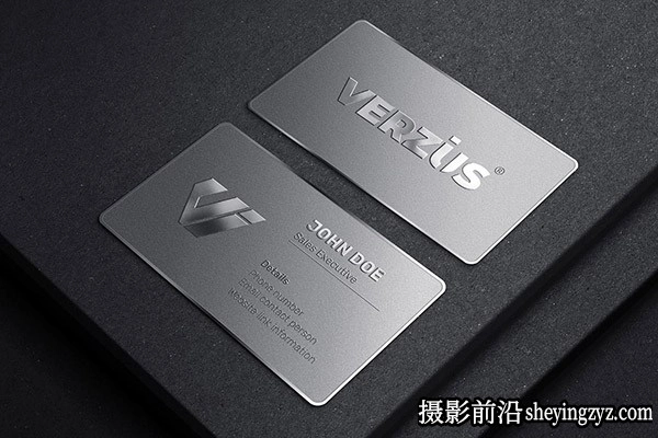 金属名片样机,卡片样机,名片样机