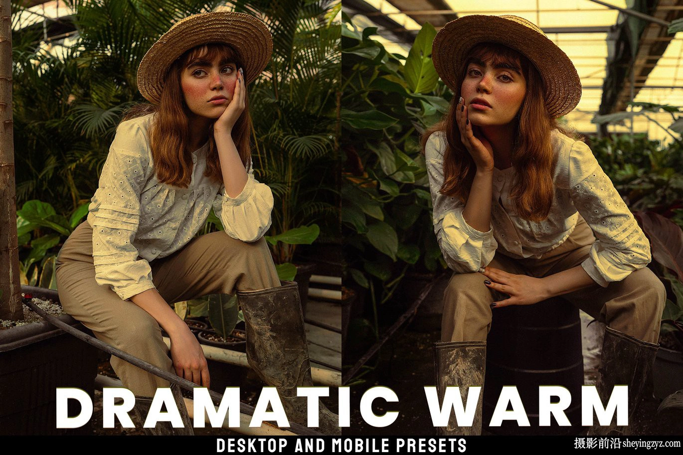 温馨电影人像LR预设/ACR预设 Dramatic Warm - Lightroom Presets